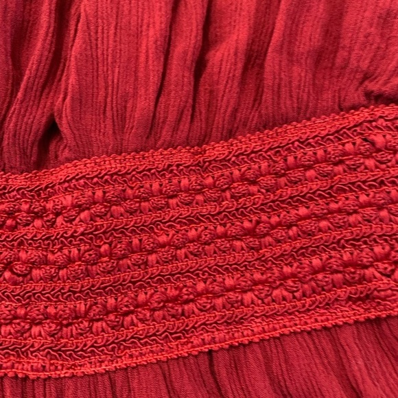 Purple Snow Red Spaghetti strap Romper size Small - Picture 12 of 15